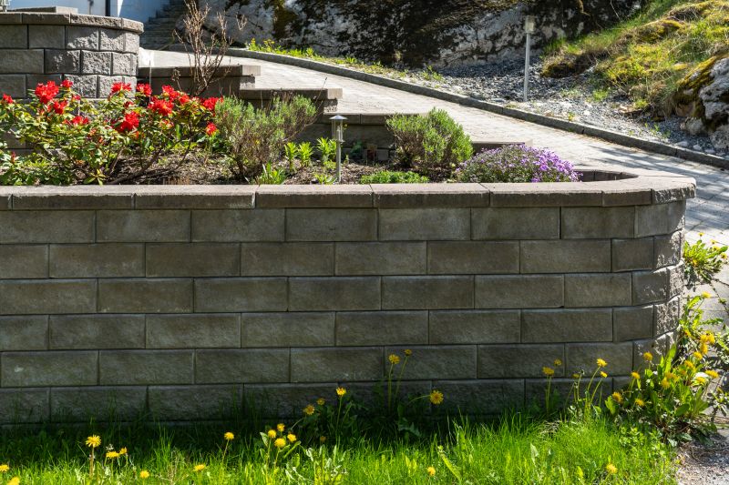 Concrete Retaining Wall Installation