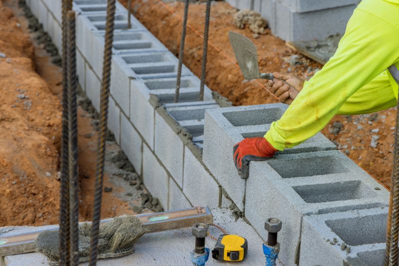 Concrete Wall Installation